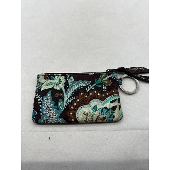 Vera Bradley Zip Ide Wallet in Java Blue print - Picture 2 of 3